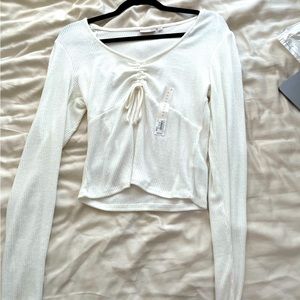 Cutesy white blouse from kohls. Never worn